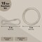31 Color Lanyard String Kit, Gimp String for Bracelets Boondoggle Keychains, Plastic Cord with Rings and Hooks (40 Ft Each Roll)